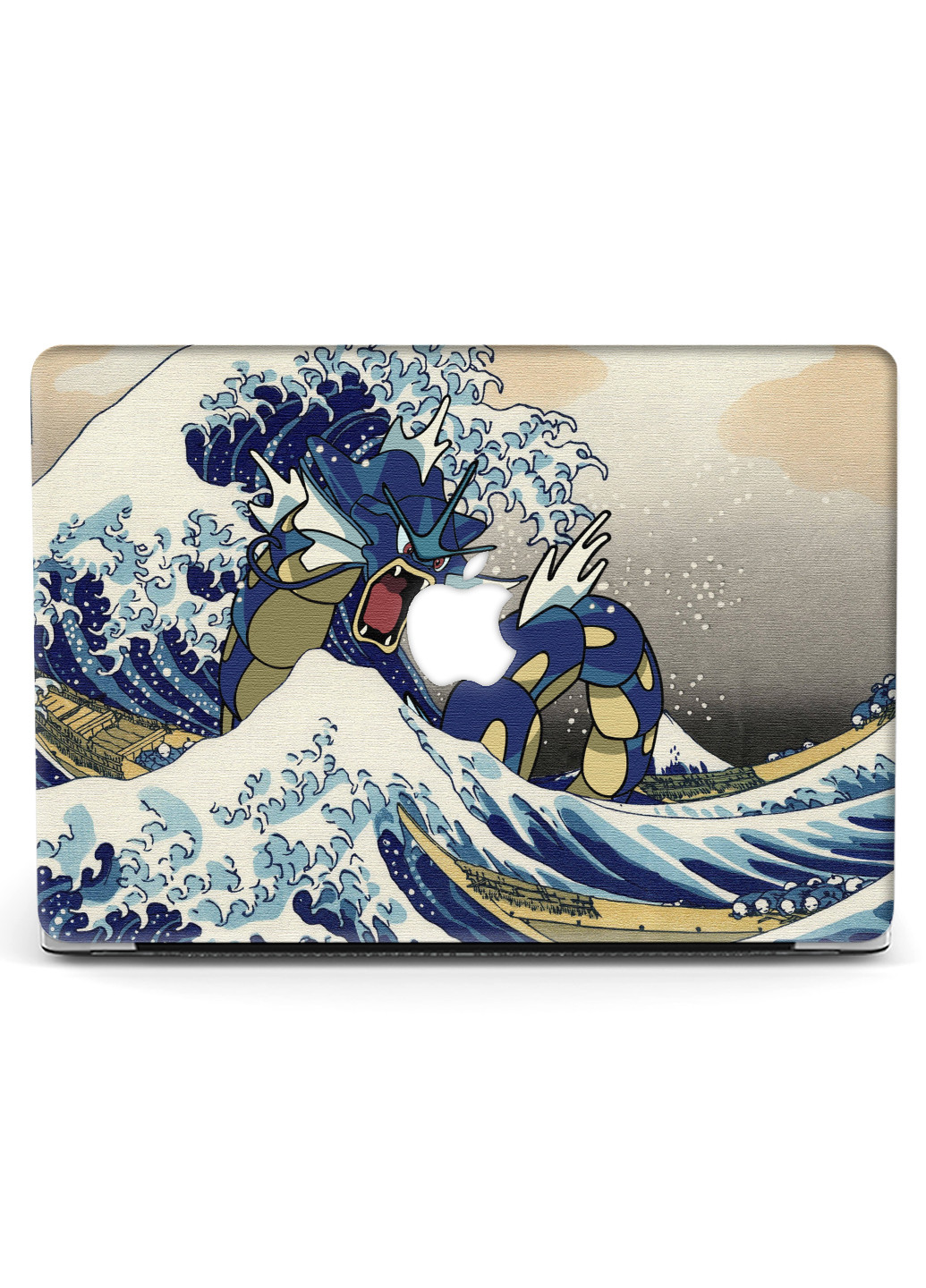 Чохол пластиковий для Apple MacBook Pro 13 A2289 / A2251 / A2338 Нагасакі Велика Хвиля і Дракон Ван Гог (9772-2534) MobiPrint (218858070)