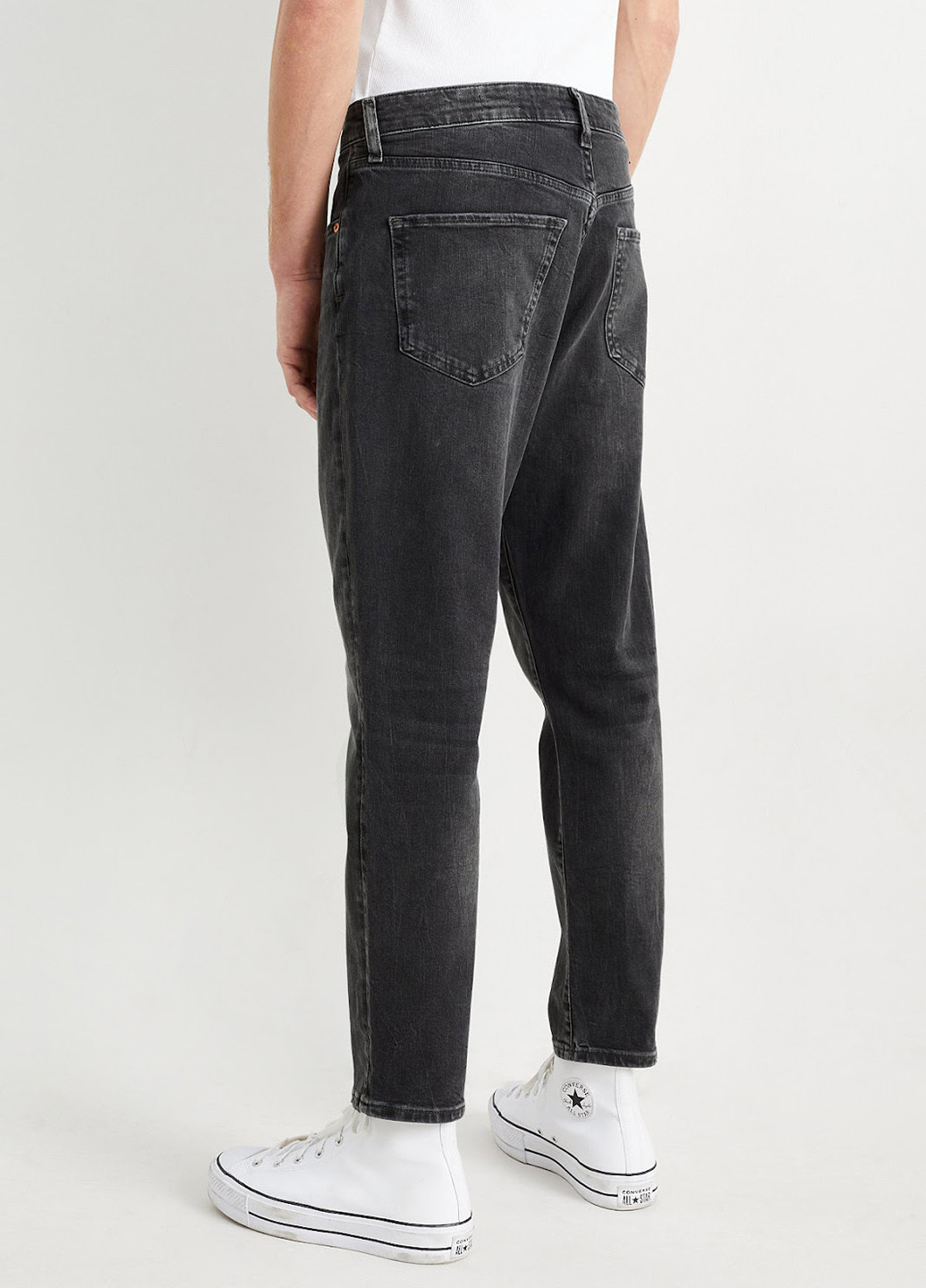 Темно-серые демисезонные джинсы C&A