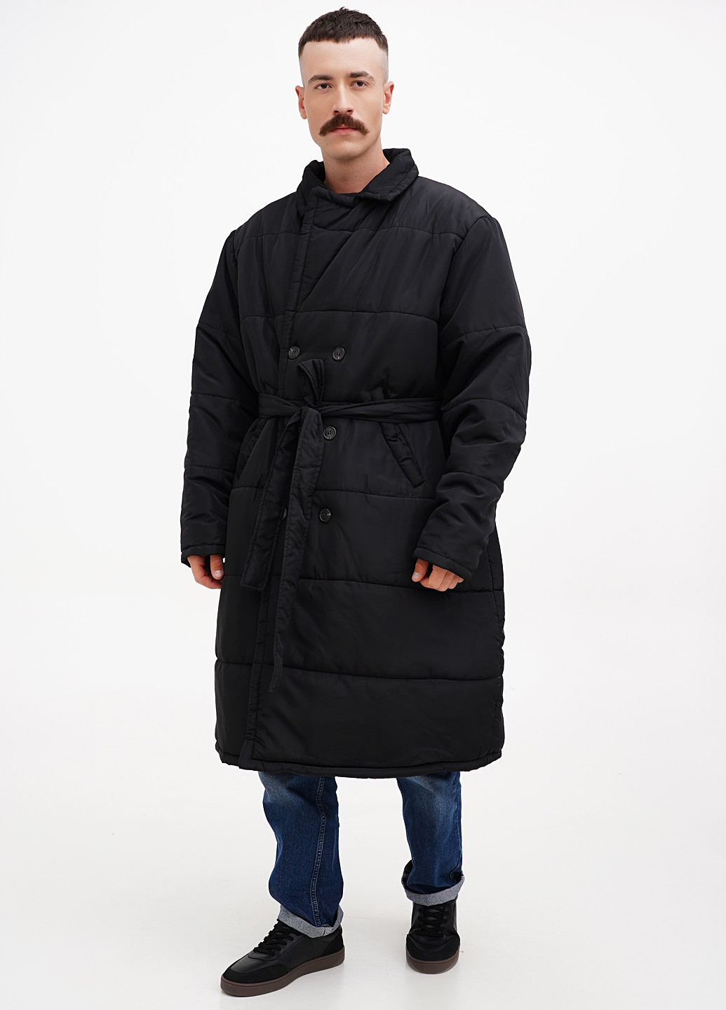 Черная демисезонная куртка Boohoo