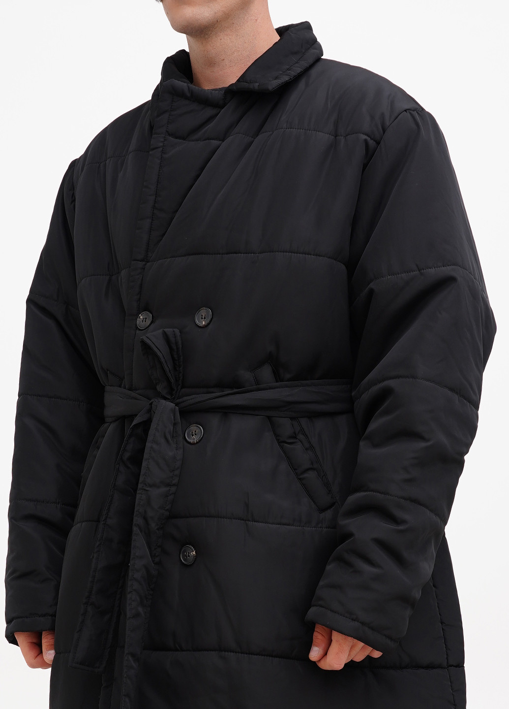 Черная демисезонная куртка Boohoo