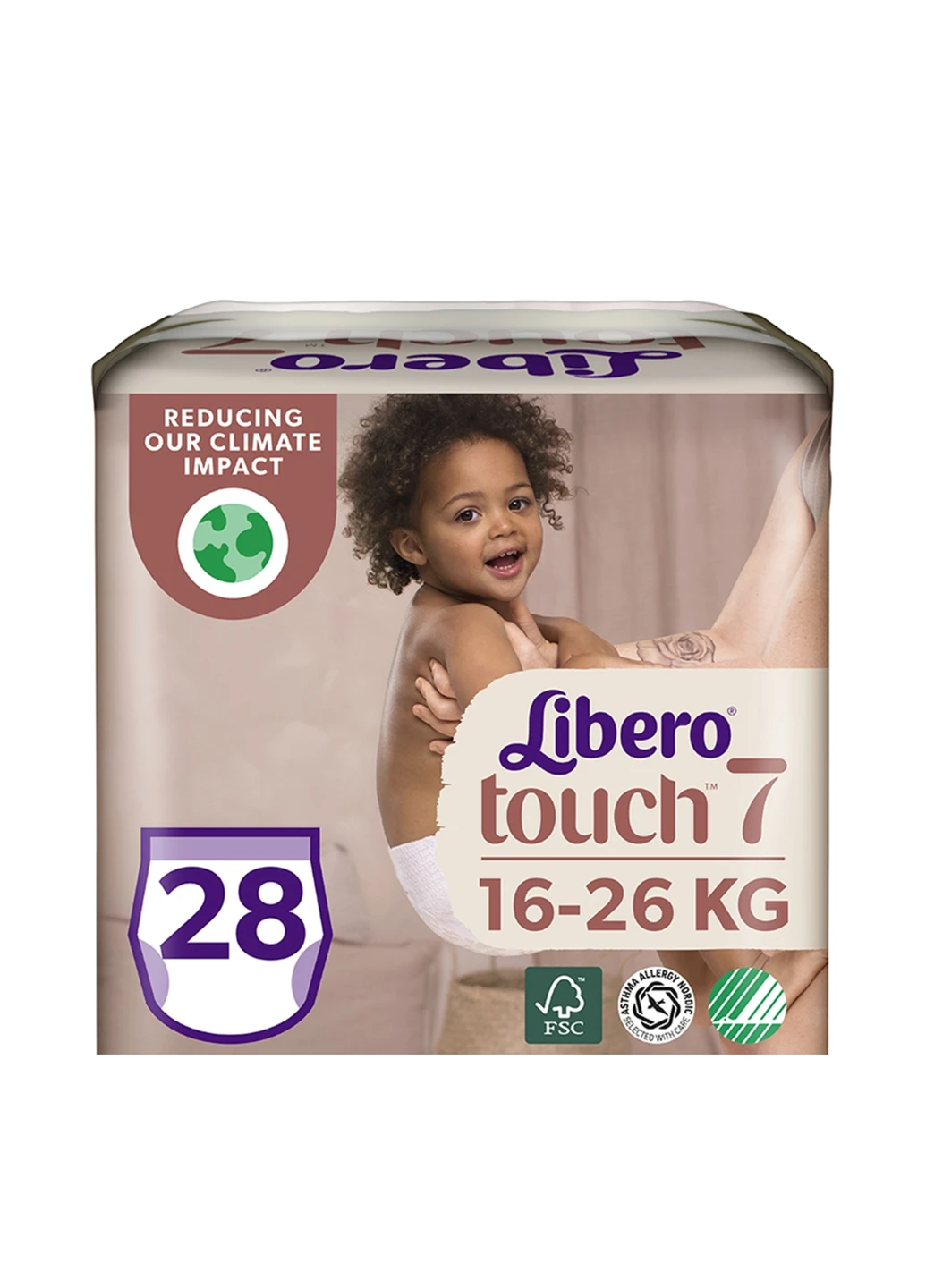 Подгузники-трусики Touch 7 (28 шт.) Libero (228062193)