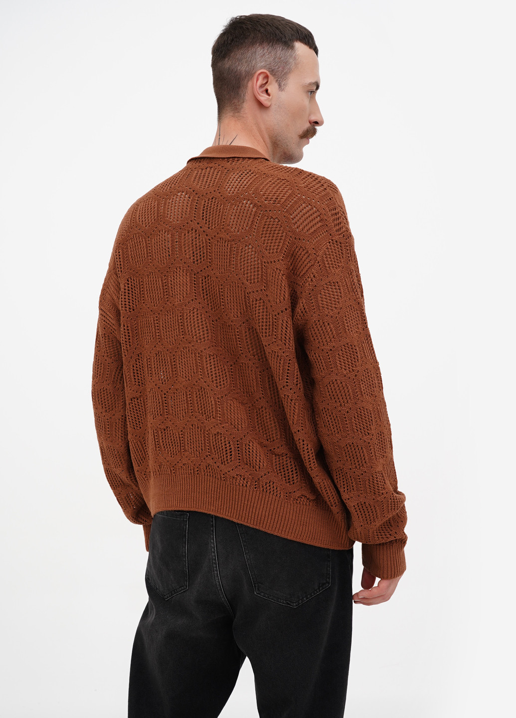 Коричневий демісезонний светр Boohoo