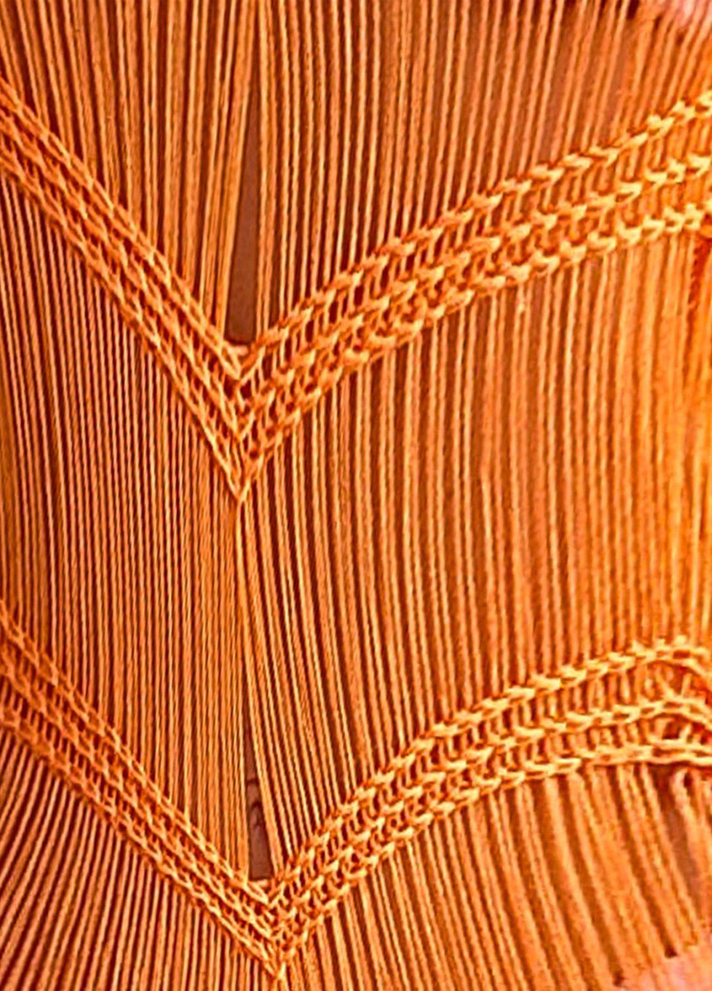 Помаранчева коктейльна, пляжна сукня сукня-майка SHEIN однотонна