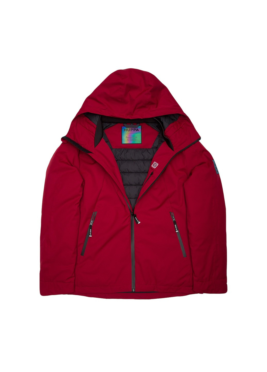 Червона зимня куртка зимова heikki Huppa