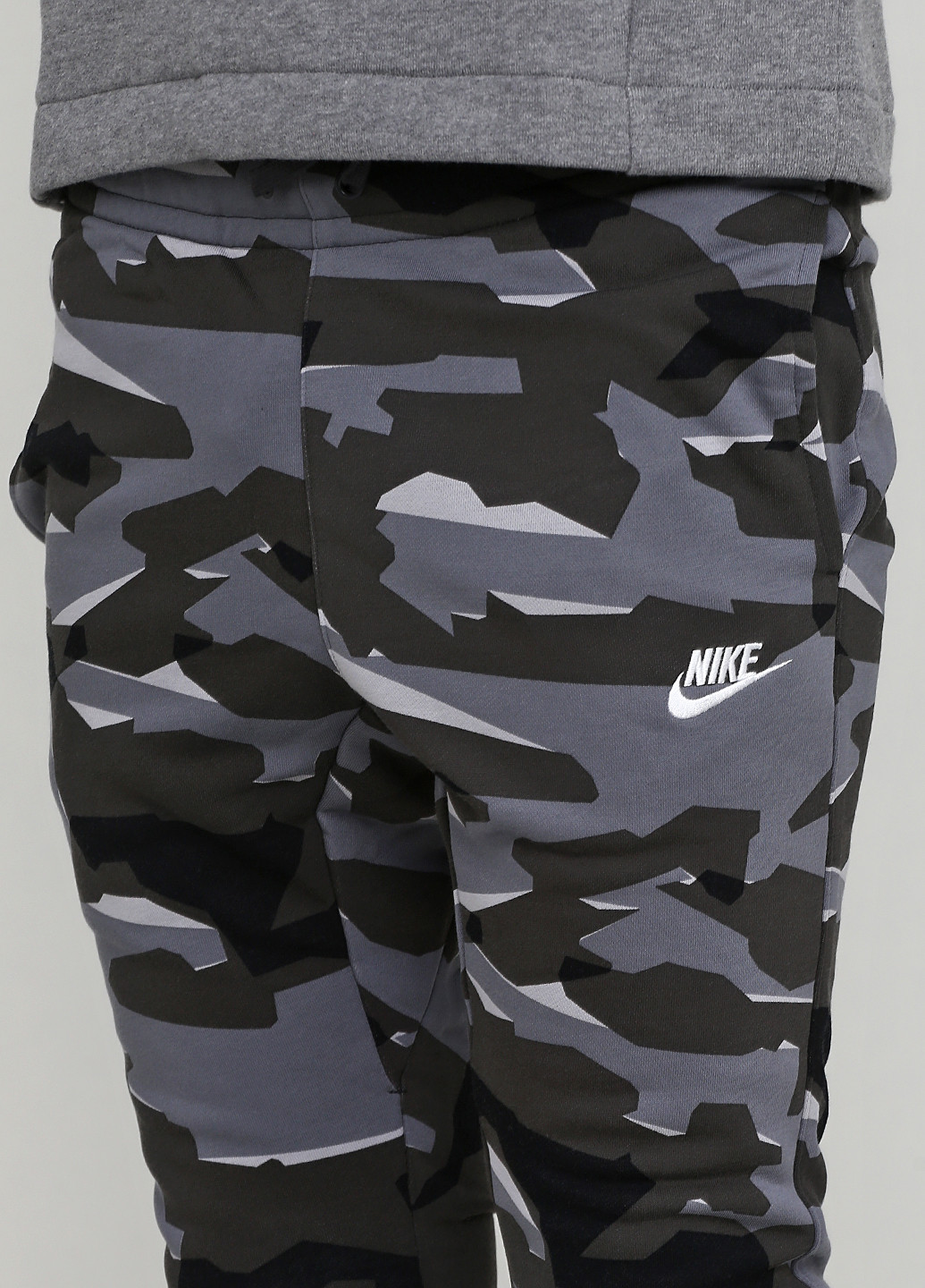 Комбинированные спортивные демисезонные джоггеры брюки Nike