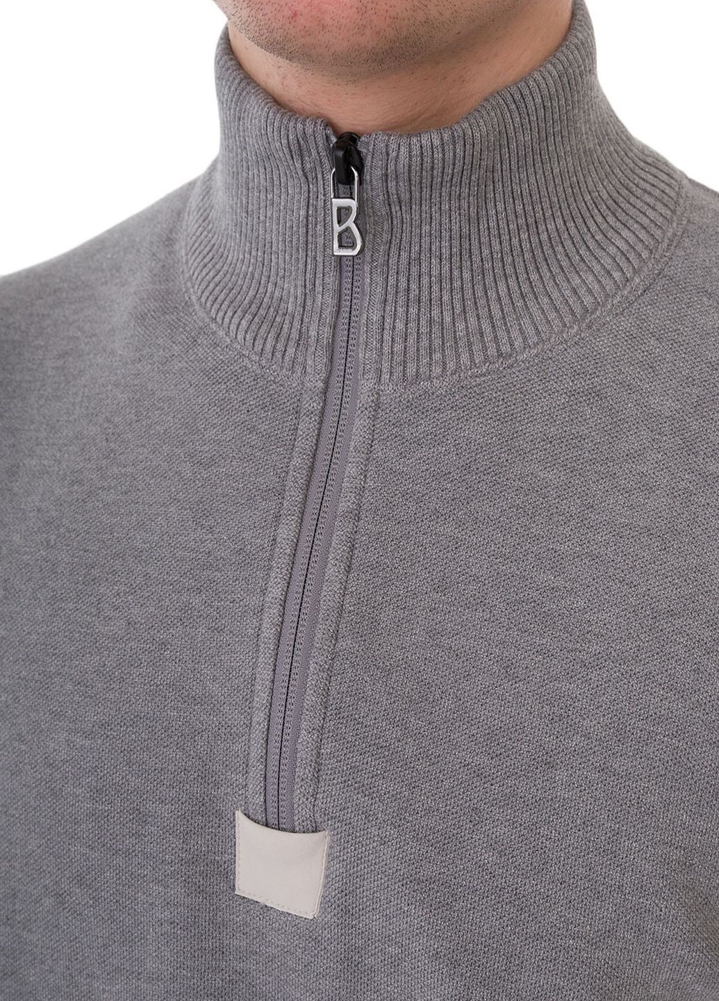 Сірий зимовий светр Bogner