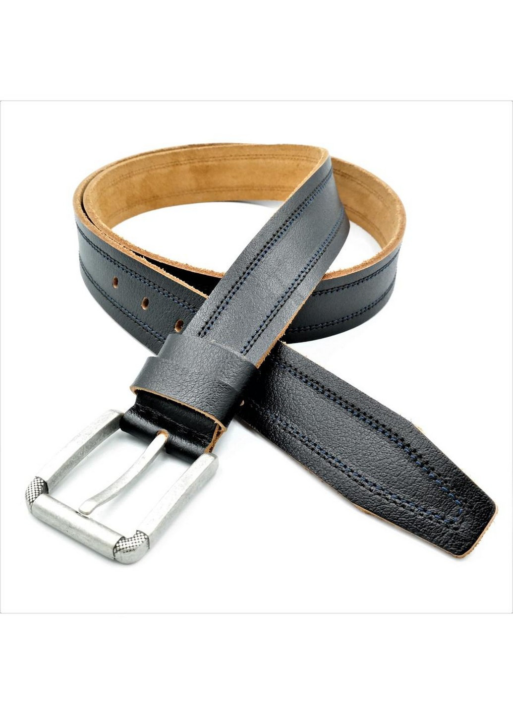 Шкіряний чоловічий ремінь Le-Mon (255405565)