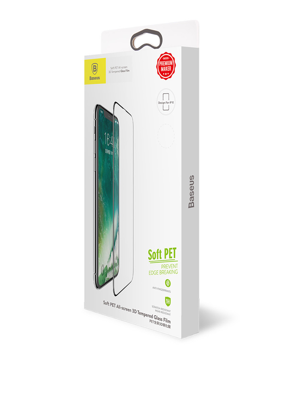 Скло захисне 3D для iPhone X/Xs/11 Pro Soft Pet (SGAPIPHX-KA01) Baseus (85036112)