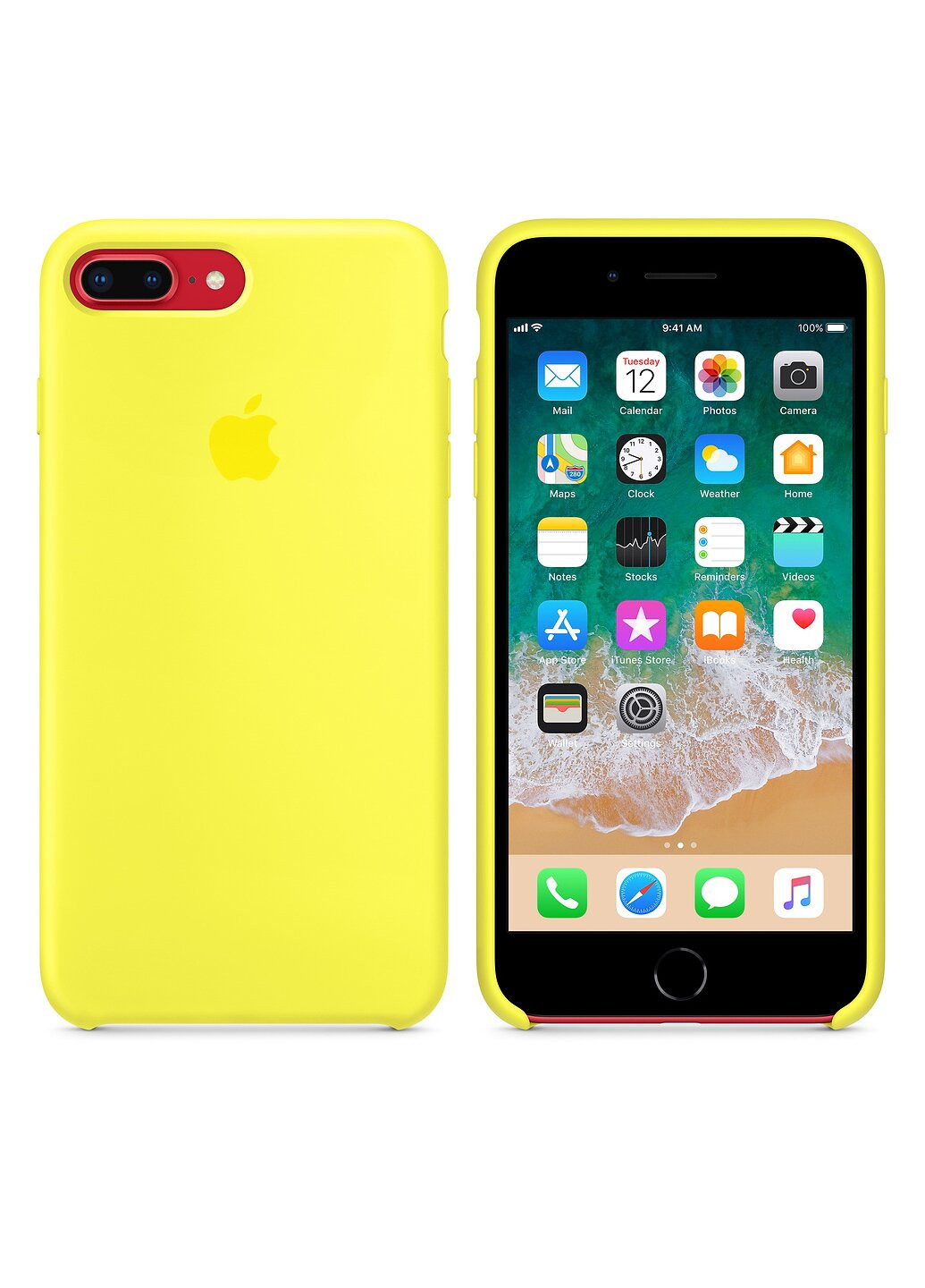 Чехол Silicone case for iPhone 7 Plus/8 Plus Flash Apple (220821790)