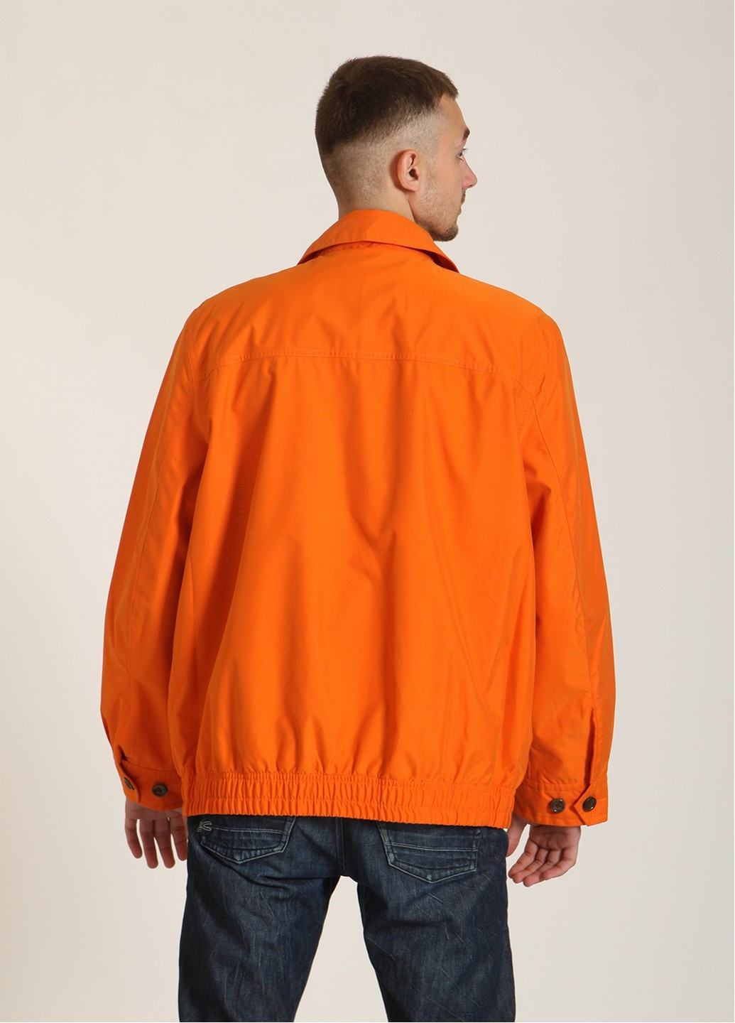Оранжевая демисезонная куртка Lands'end