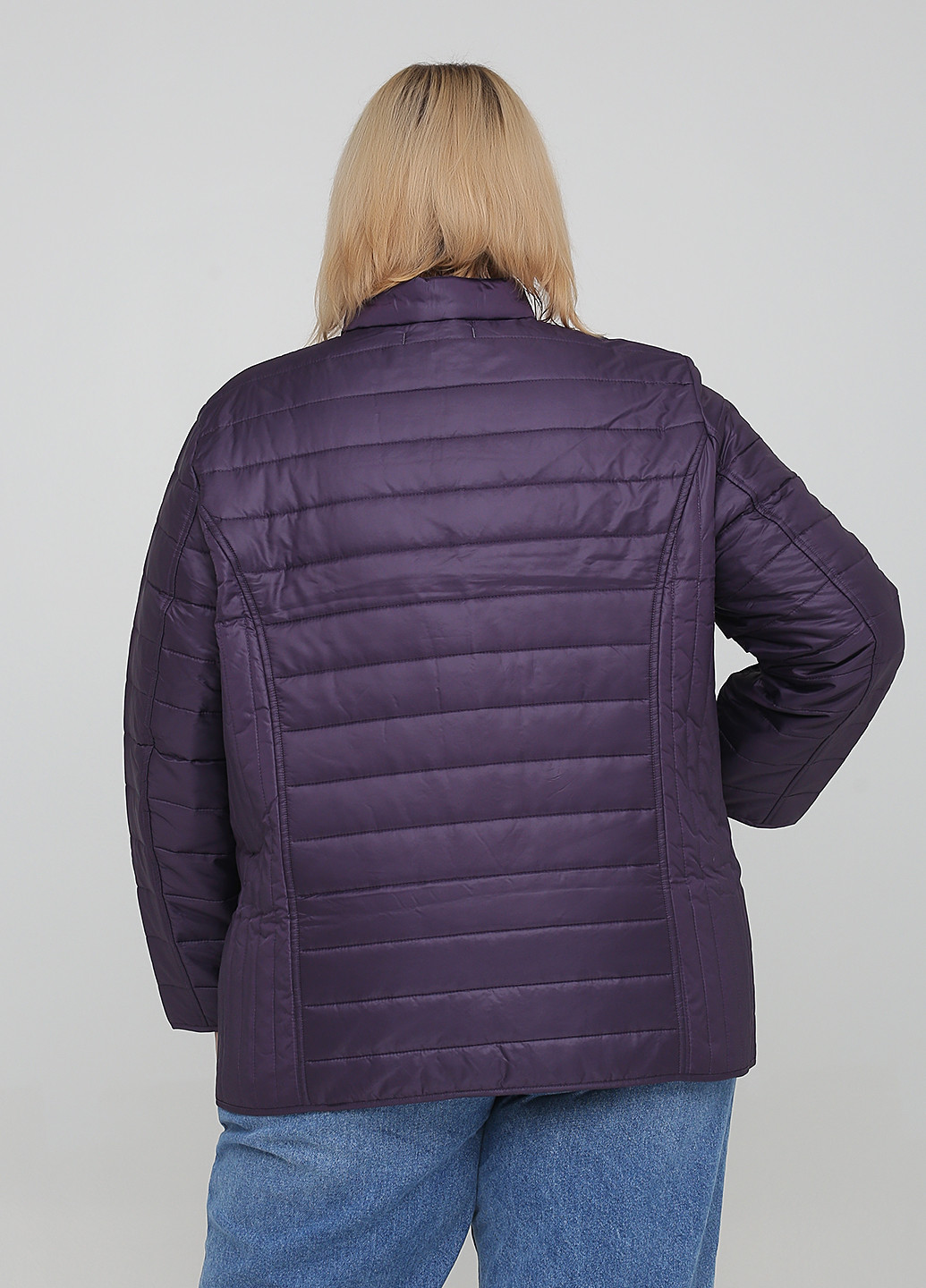 Фиолетовая демисезонная куртка Minus