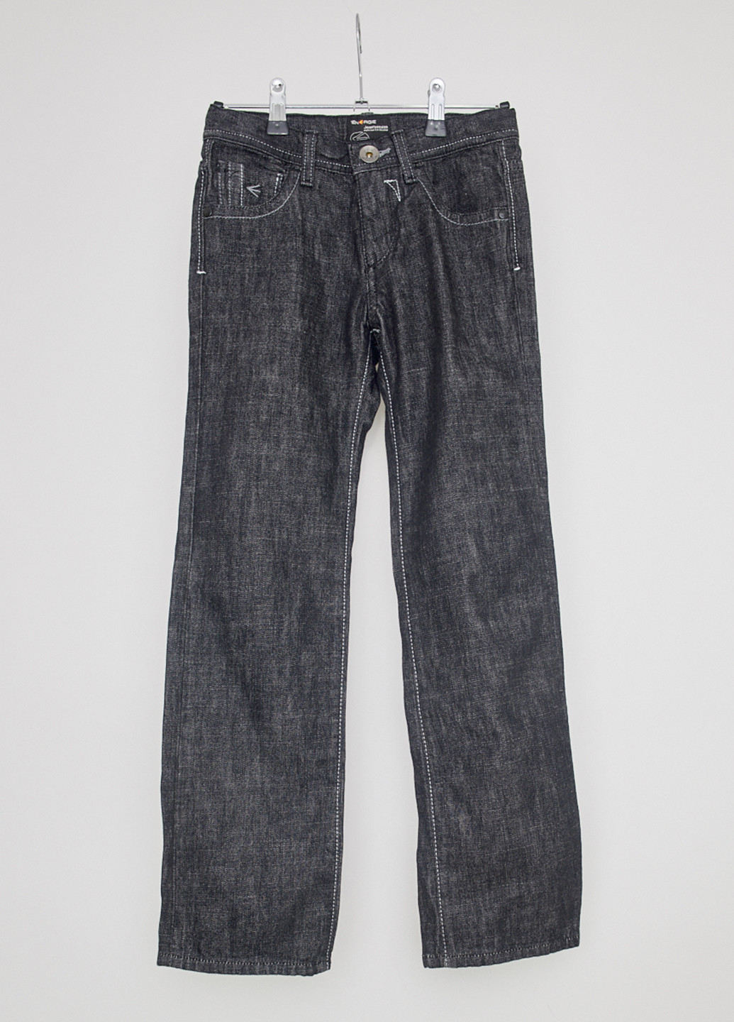 Темно-серые демисезонные со средней талией джинсы Energie