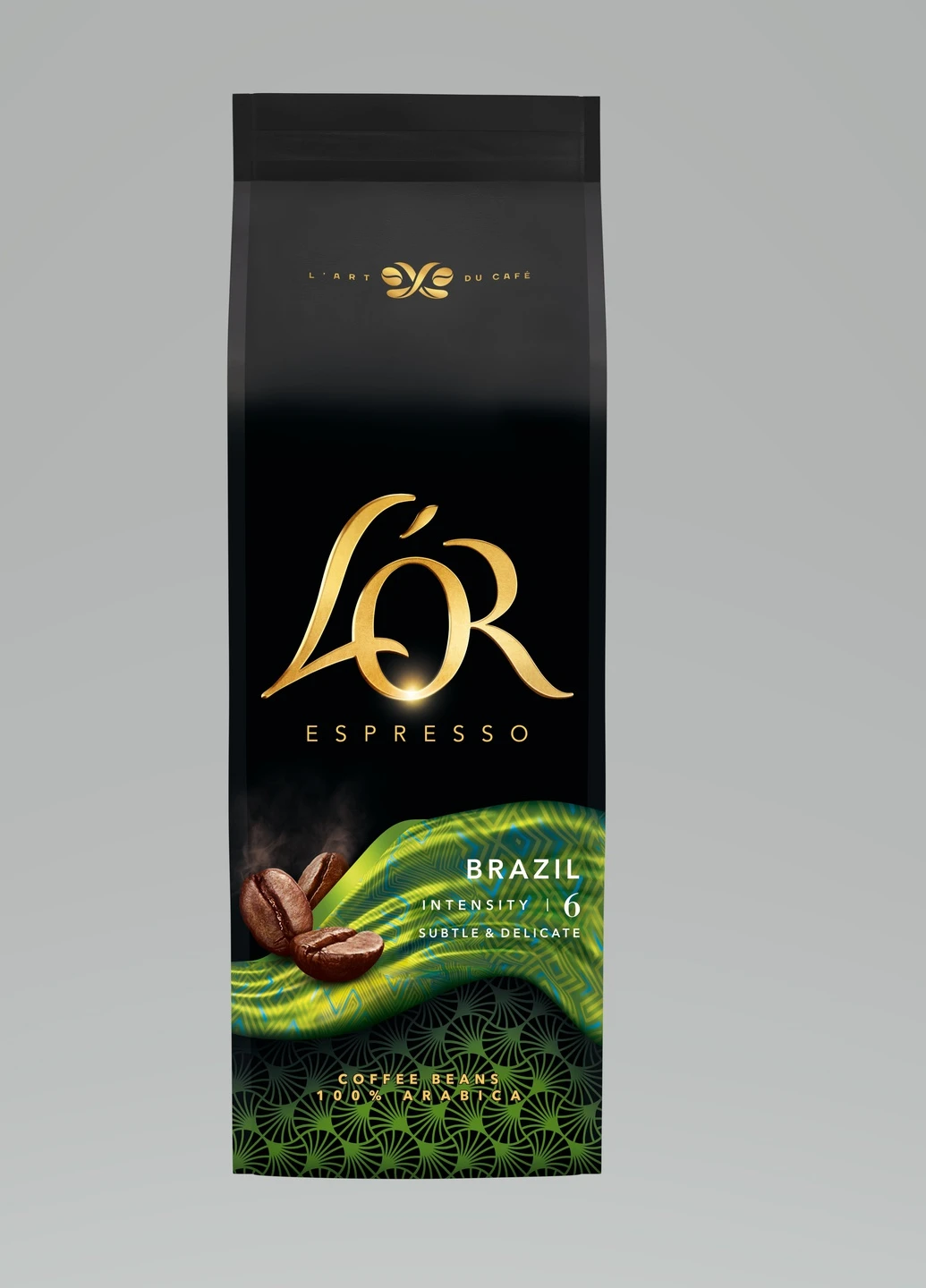 Кава в зернах L`OR Espresso Brazil 500 г Jacobs (254803224)