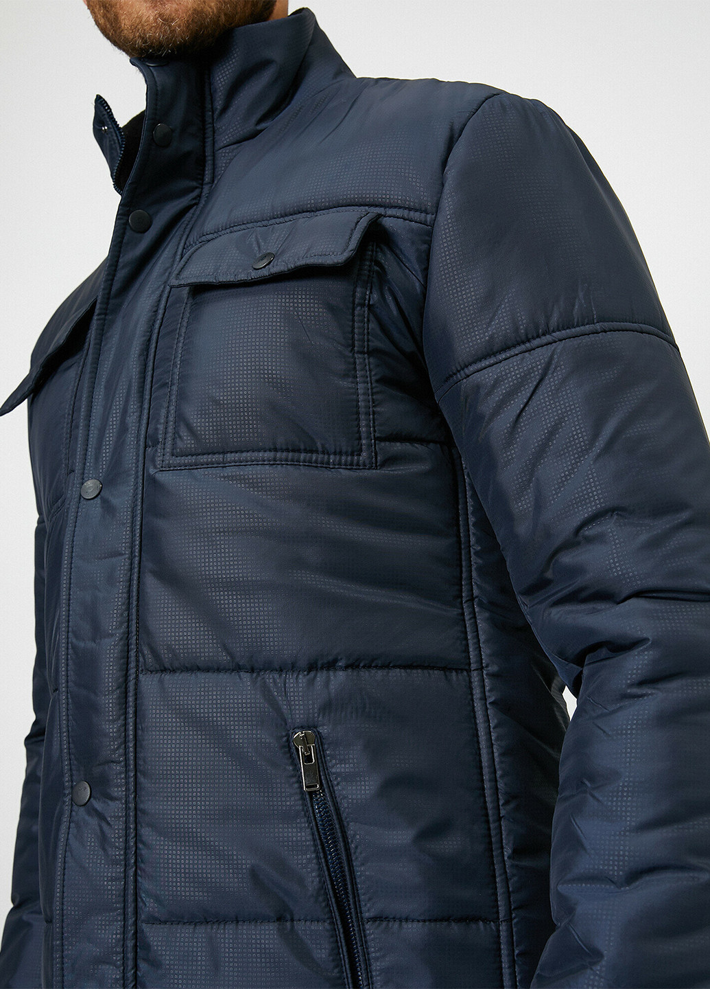 Индиго зимняя куртка KOTON