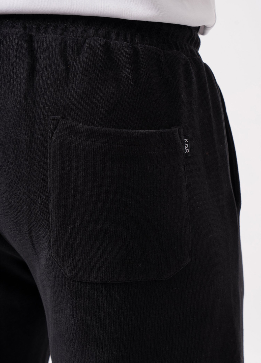 Черные спортивные, кэжуал демисезонные прямые брюки Trend Collection