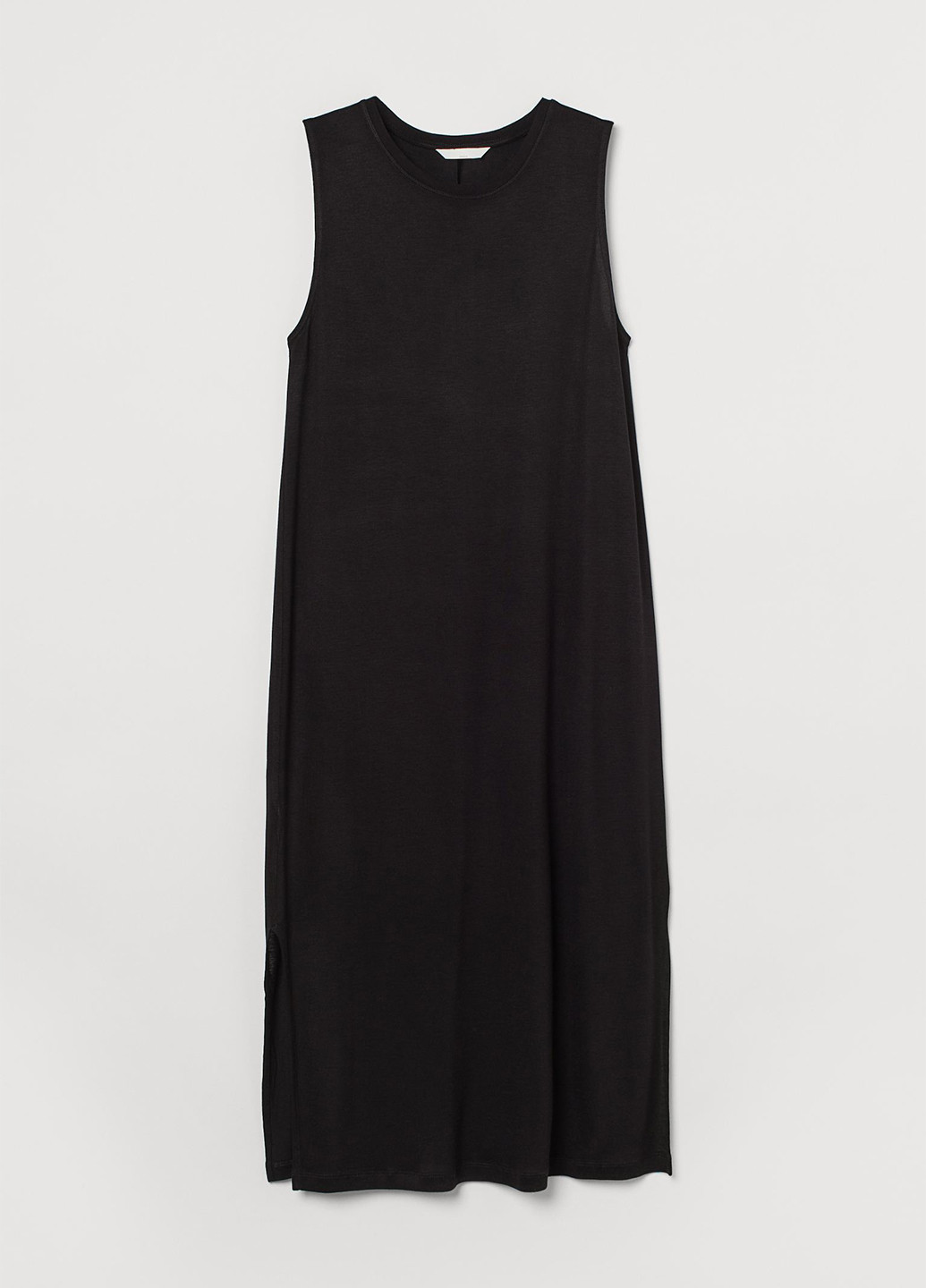 Чорна кежуал плаття, сукня сукня-майка H&M однотонна