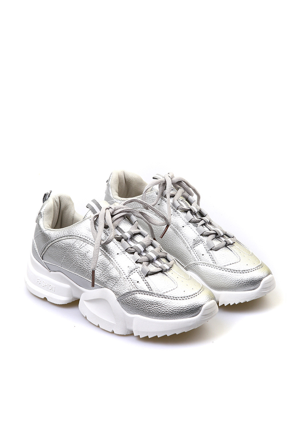 Кросівки Vintage срібні всесезони (342119607)