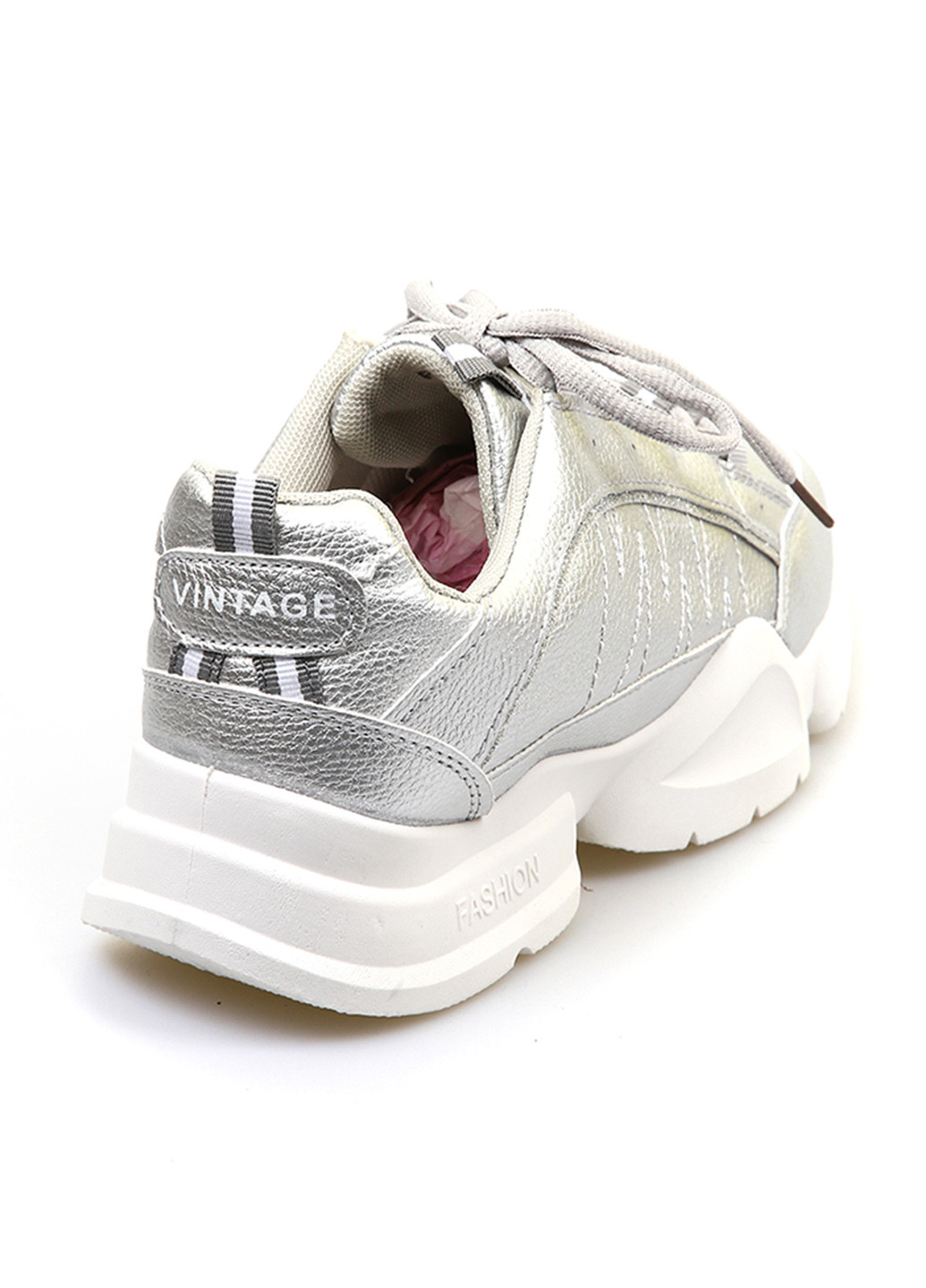 Кросівки Vintage срібні всесезони (342119607)