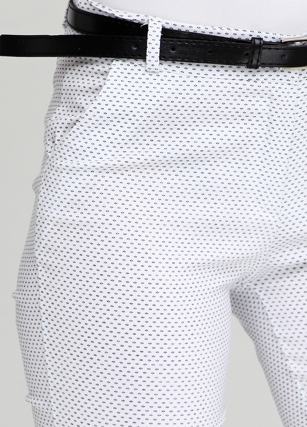 Белые кэжуал демисезонные брюки Moda in Italy