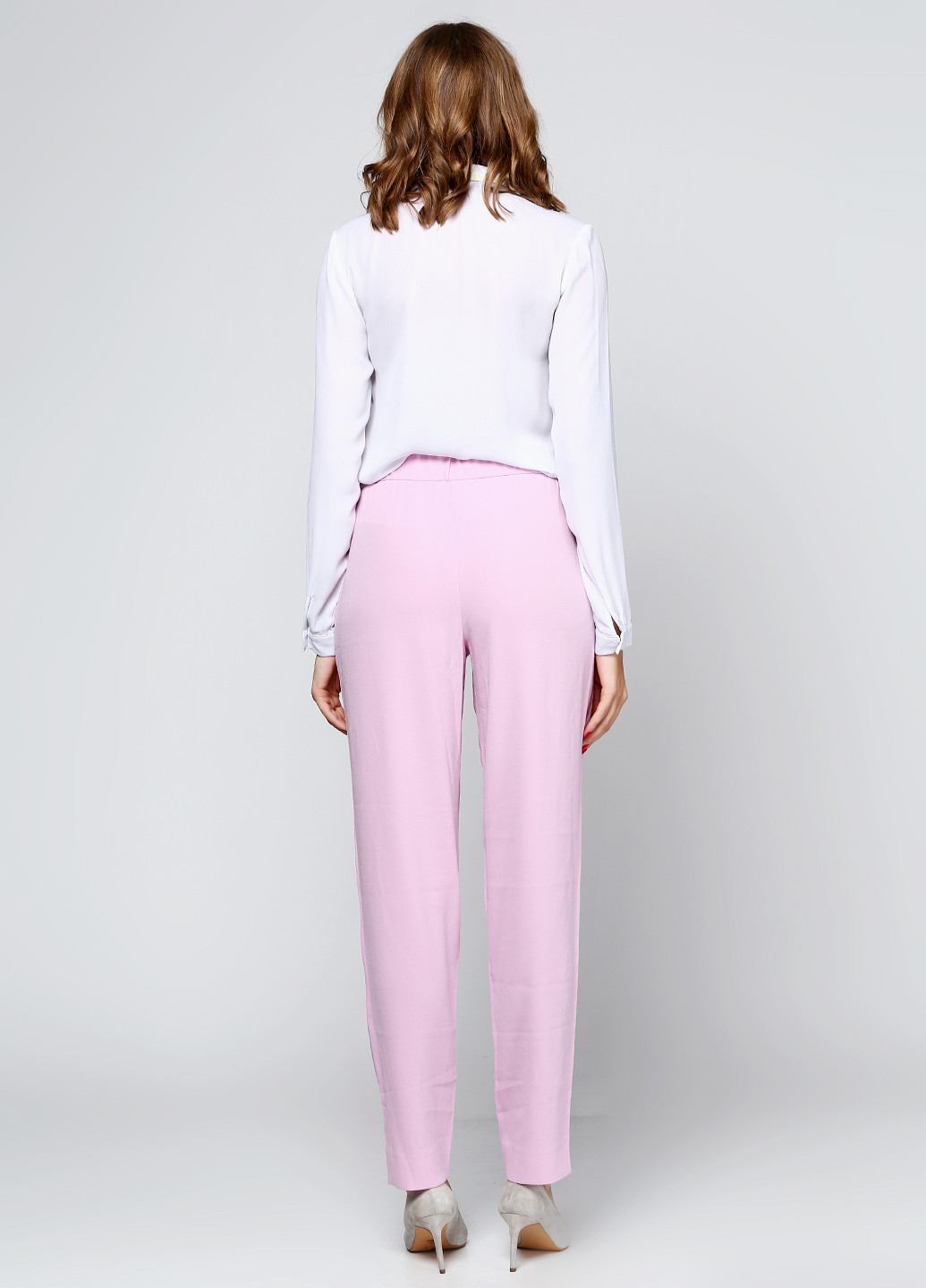 Розовые кэжуал летние зауженные брюки DKNY