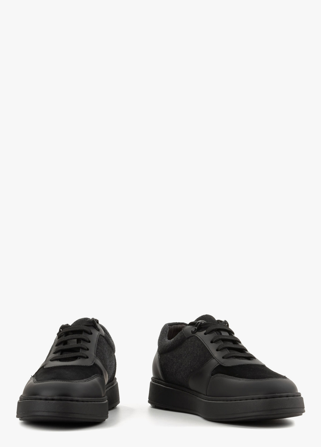 Черные кеды Le'BERDES