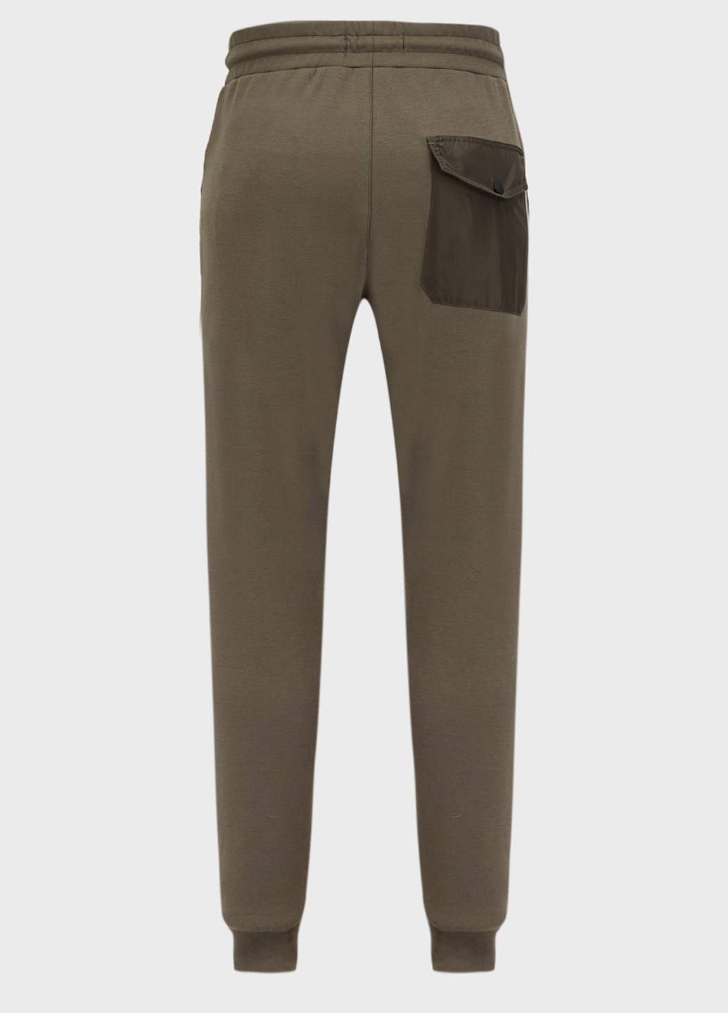 Серо-зеленые спортивные, кэжуал демисезонные джоггеры брюки Replay