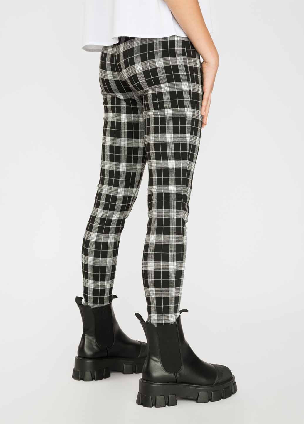 Черно-белые демисезонные леггинсы Reporter Young