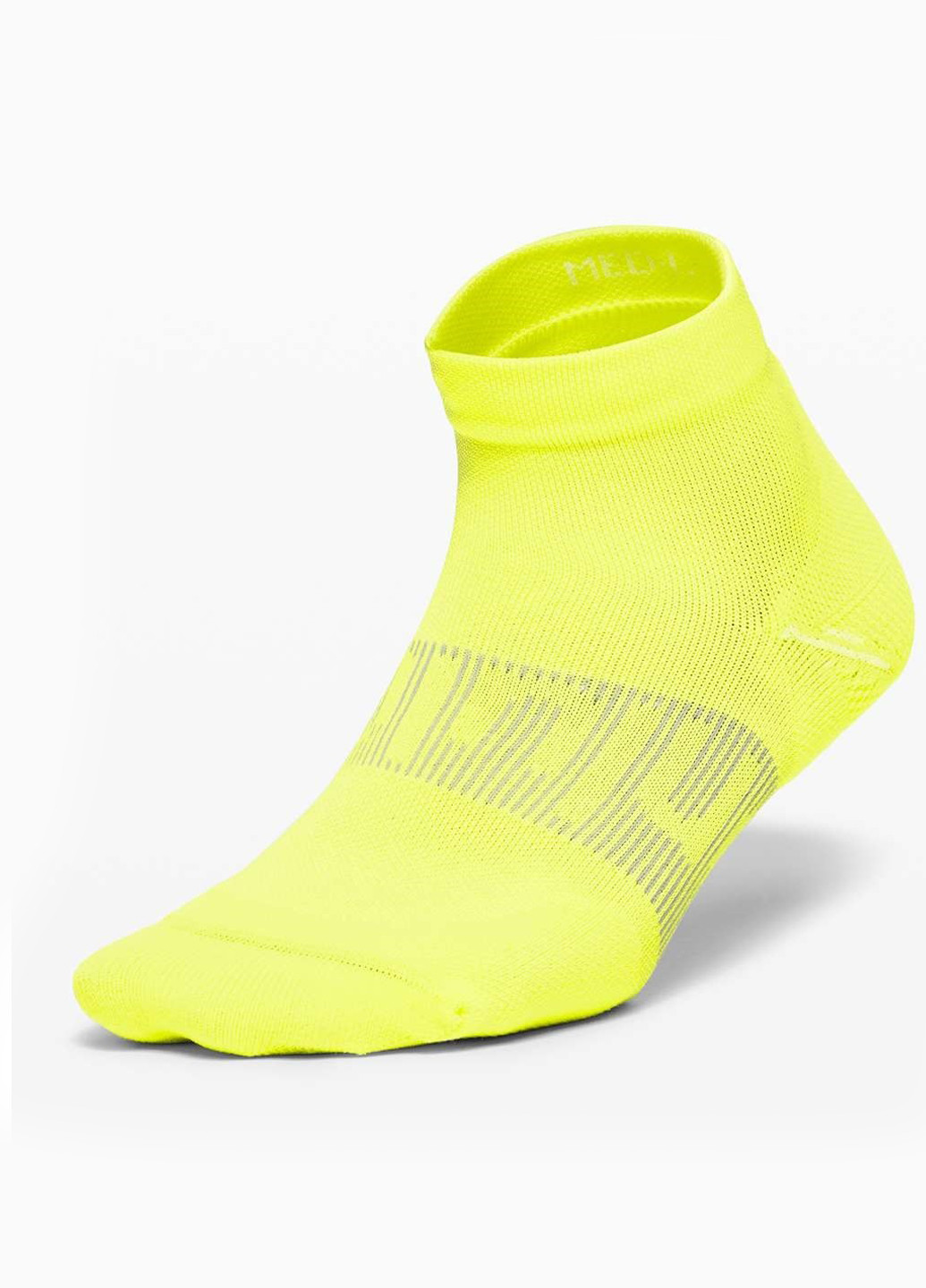 Кислотно-жовті шкарпетки Lululemon Athletica логотипи (348077133)
