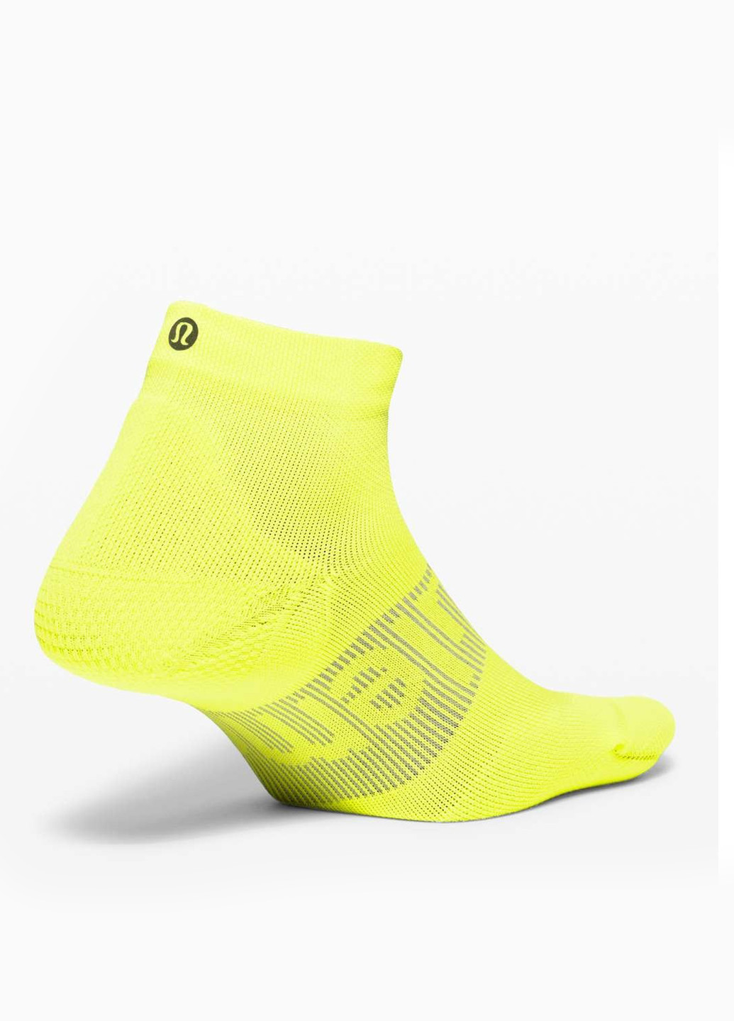 Кислотно-жовті шкарпетки Lululemon Athletica логотипи (348077133)