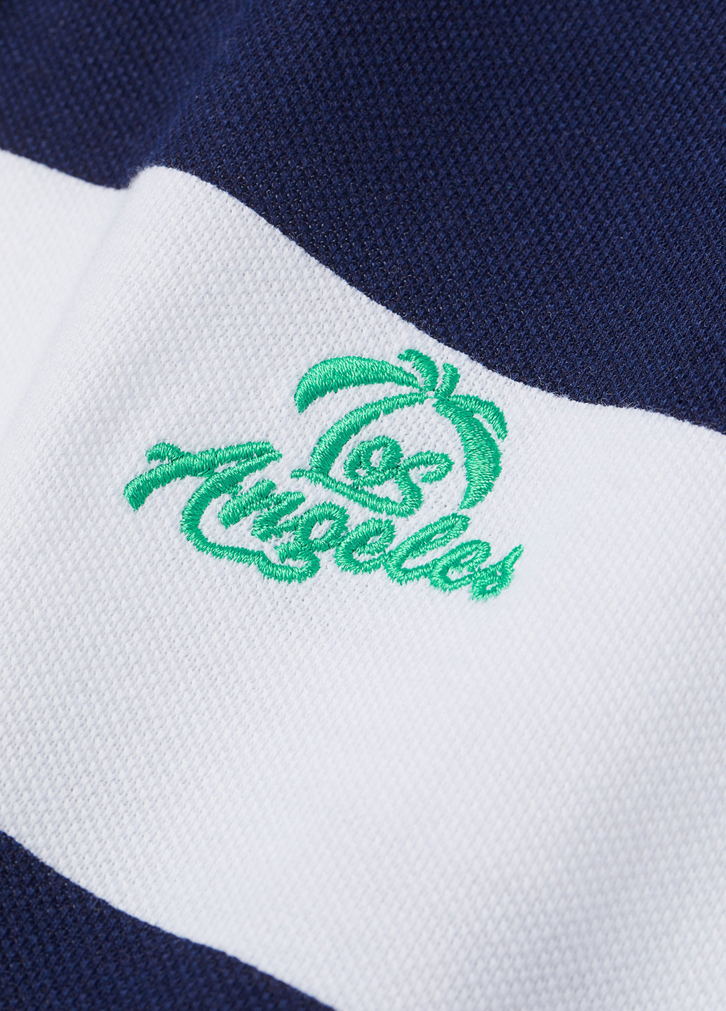 Комбинированное кэжуал платье поло H&M в полоску