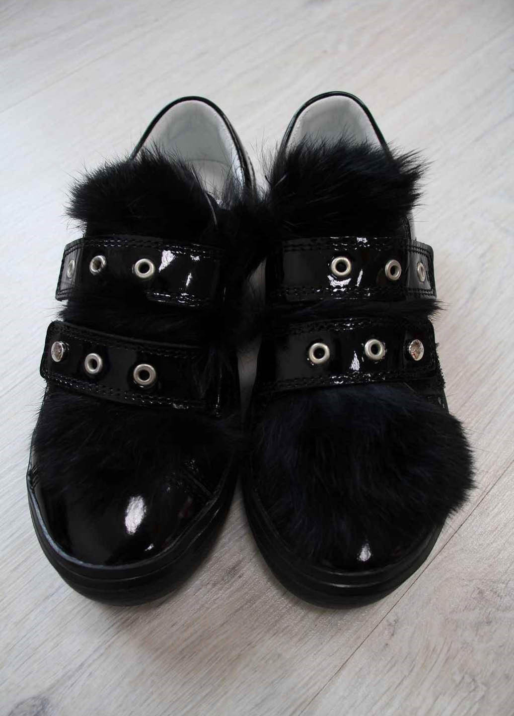 Черные туфли на платформе Bartek