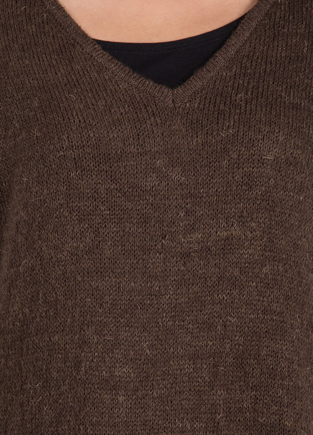 Шоколадний демісезонний пуловер пуловер Triko Bakh