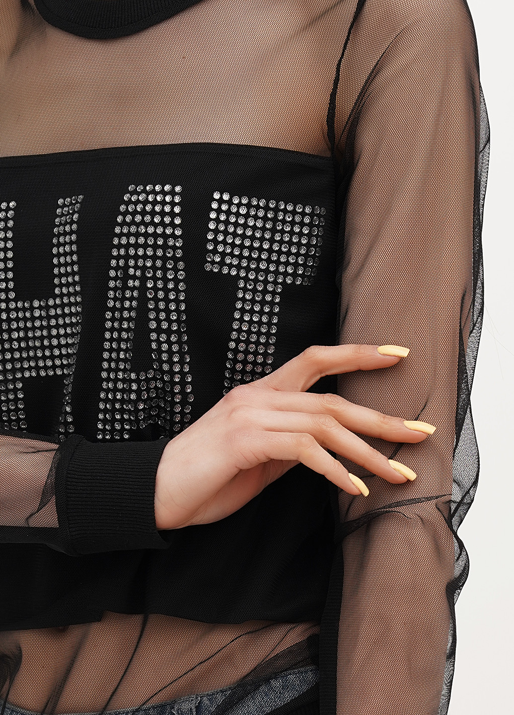 Срібна блуза Babylon