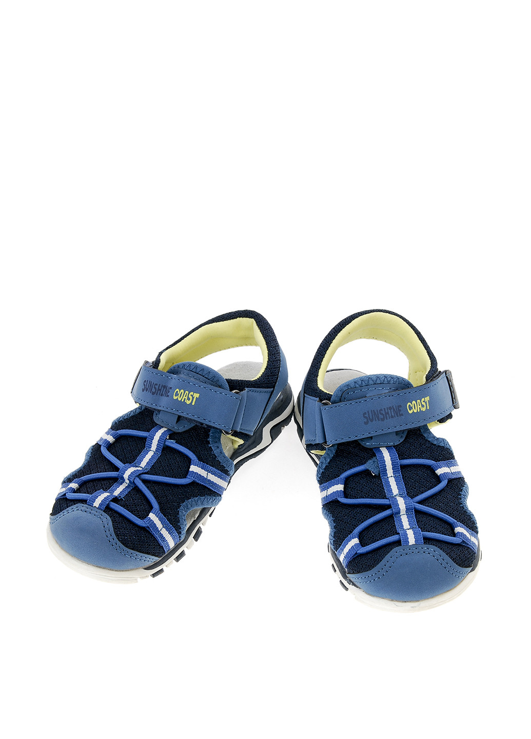 Синие кэжуал сандалии Lupilu на липучке