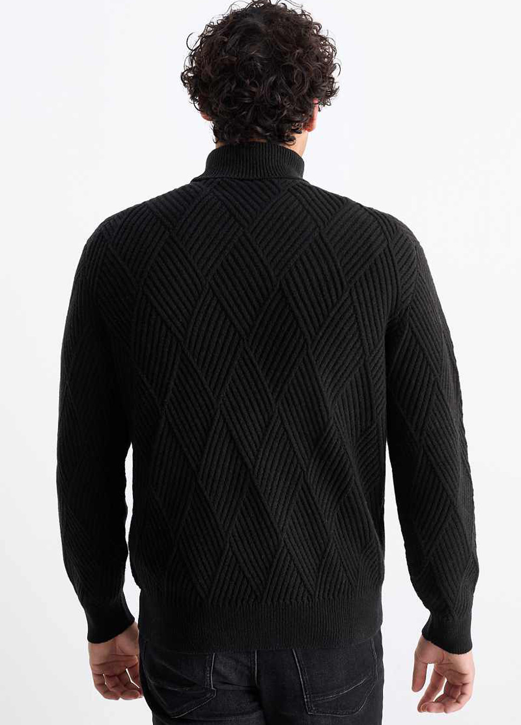 Черный демисезонный светр C&A