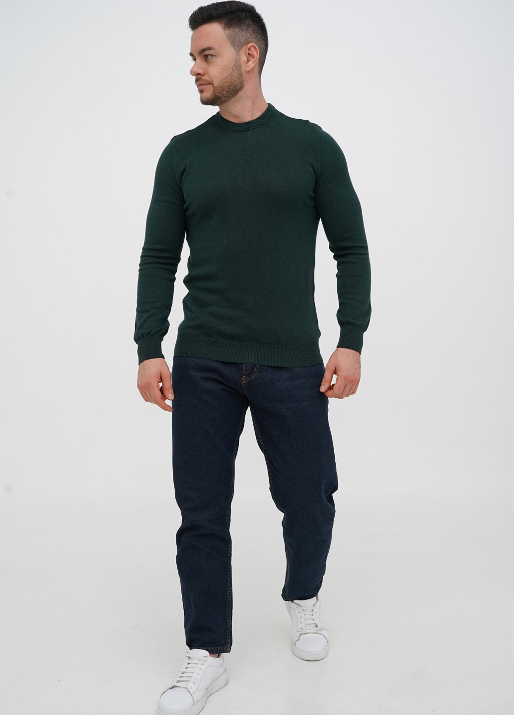 Темно-зелений демісезонний джемпер джемпер Trend Collection