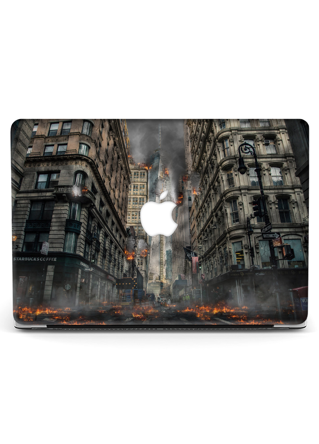 Чохол пластиковий для Apple MacBook 12 A1534 / A1931 Беттері Парк сіті (explosion Battery Park City) (3365-2502) MobiPrint (218867474)