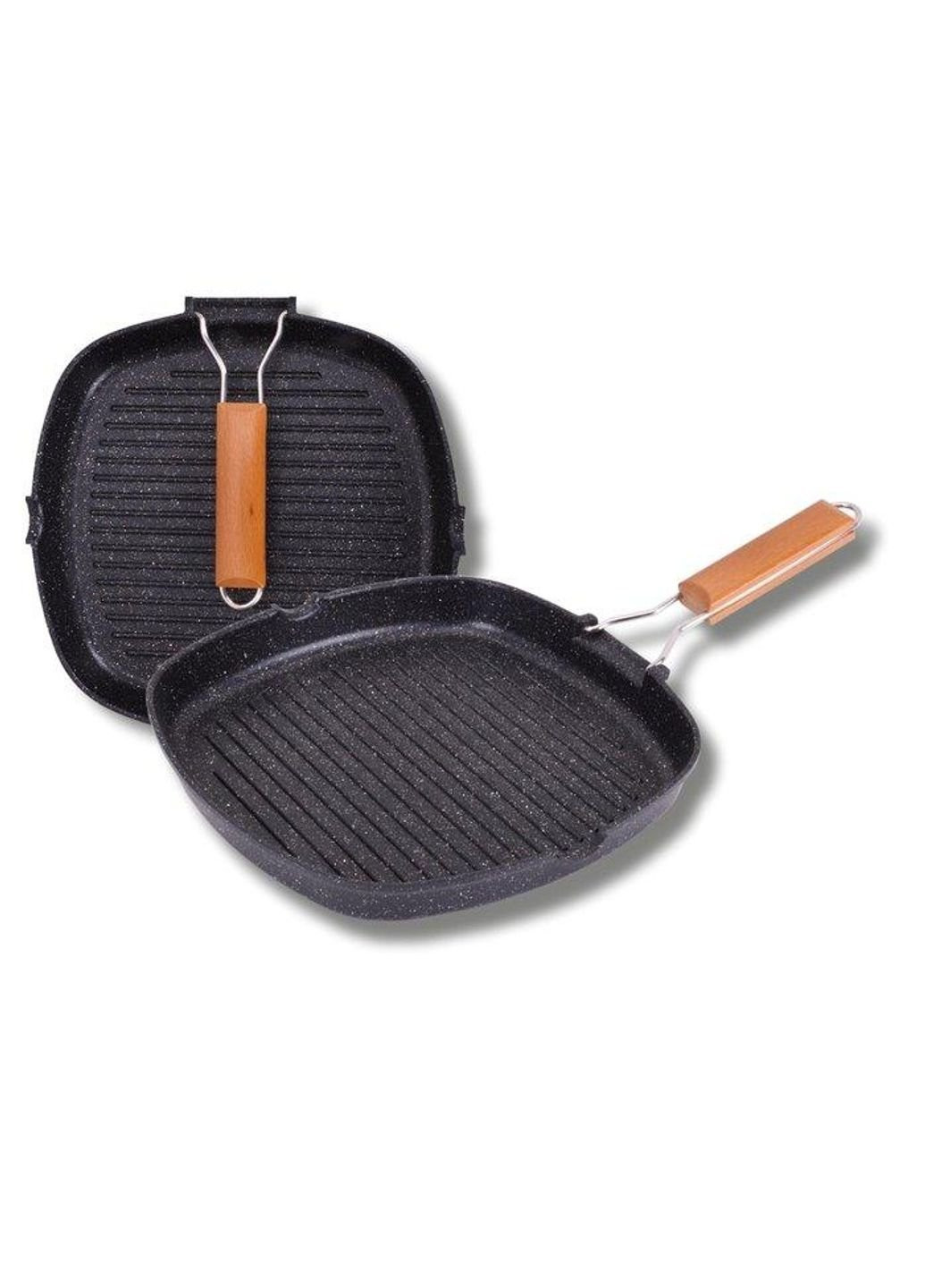 Сковорода гриль з антипригарним покриттям 28 см М-7543 Empire (253627904)