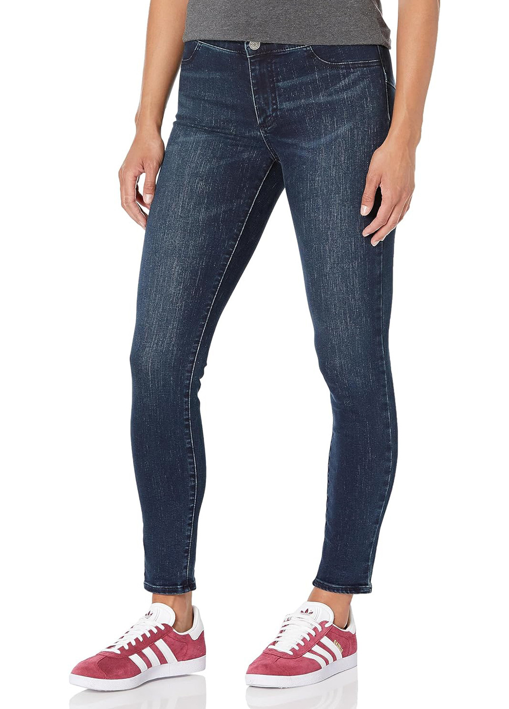 Темно-синие демисезонные джеггинсы Armani Exchange