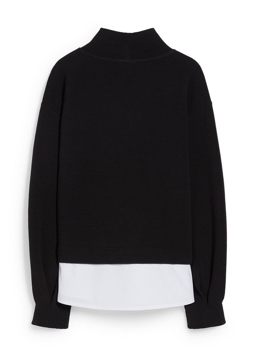 Чорно-білий демісезонний светр C&A