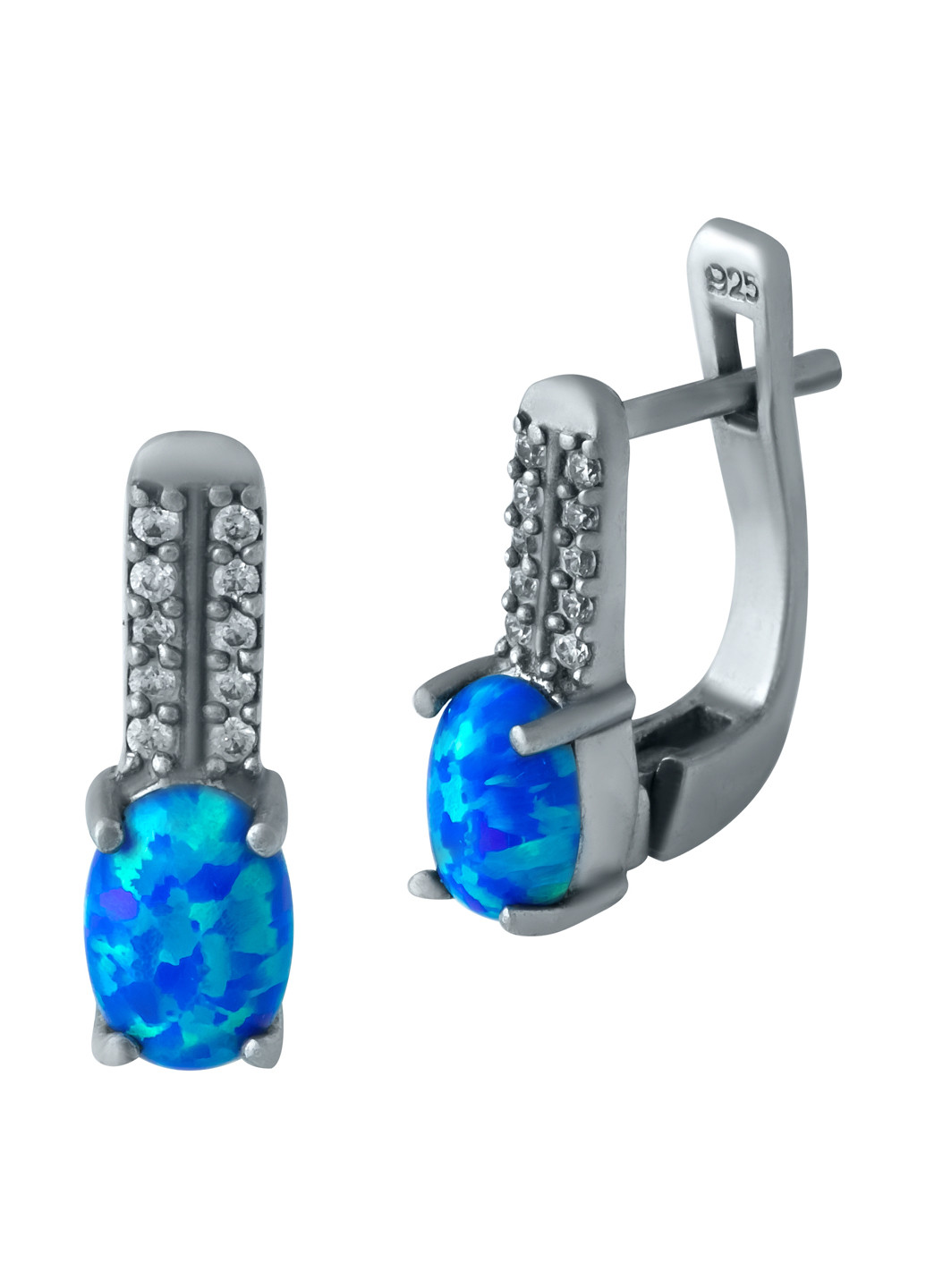 Сережки Silver Flame (164343068)