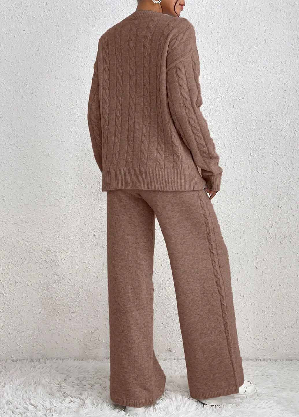 Костюм (пуловер, брюки) SHEIN (367194236)