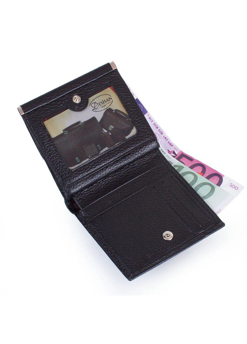 Женский кожаный кошелек 10,5х10,5х1,5 см Desisan (195547401)