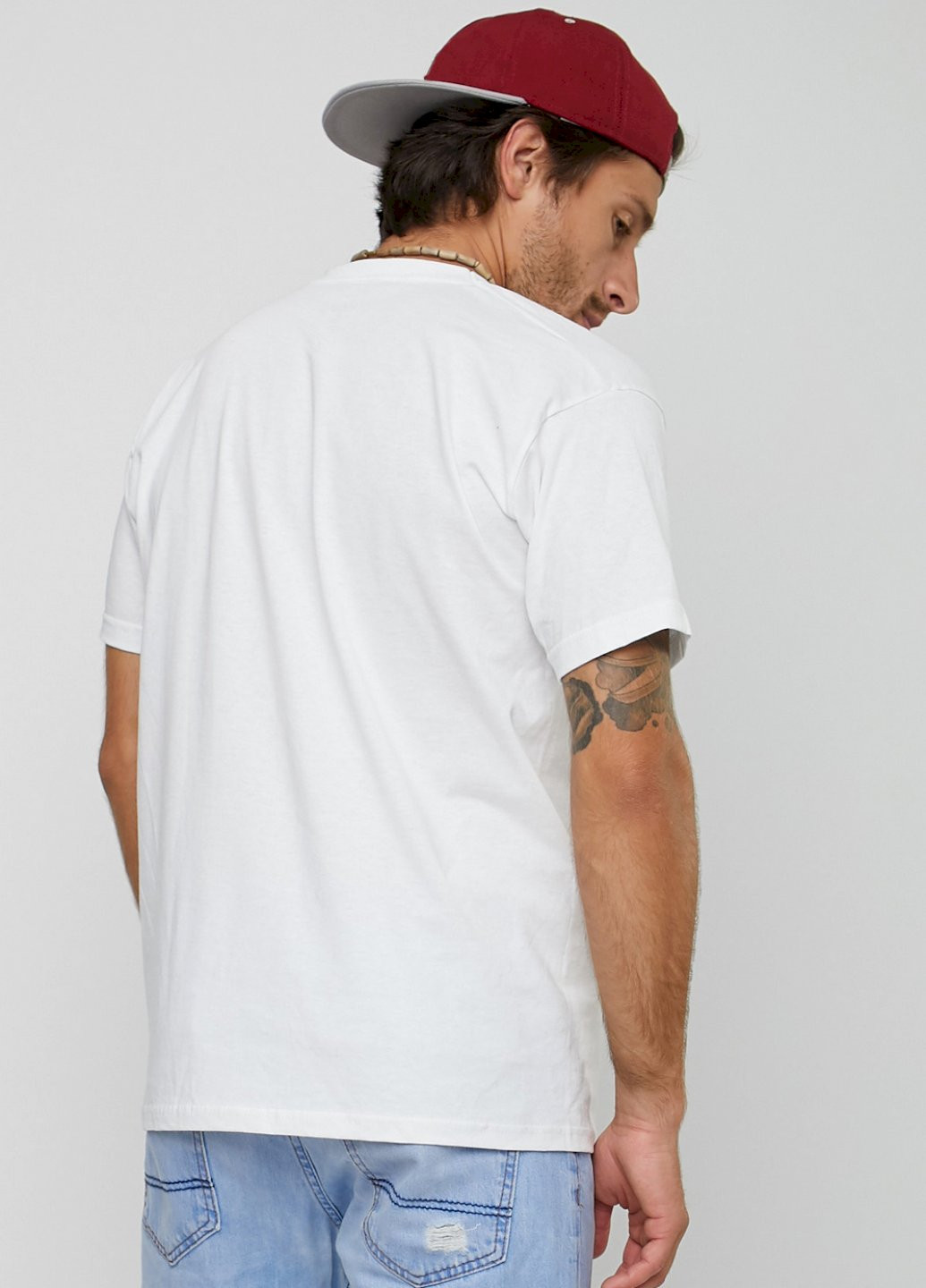 Біла футболка чоловіча YAPPI