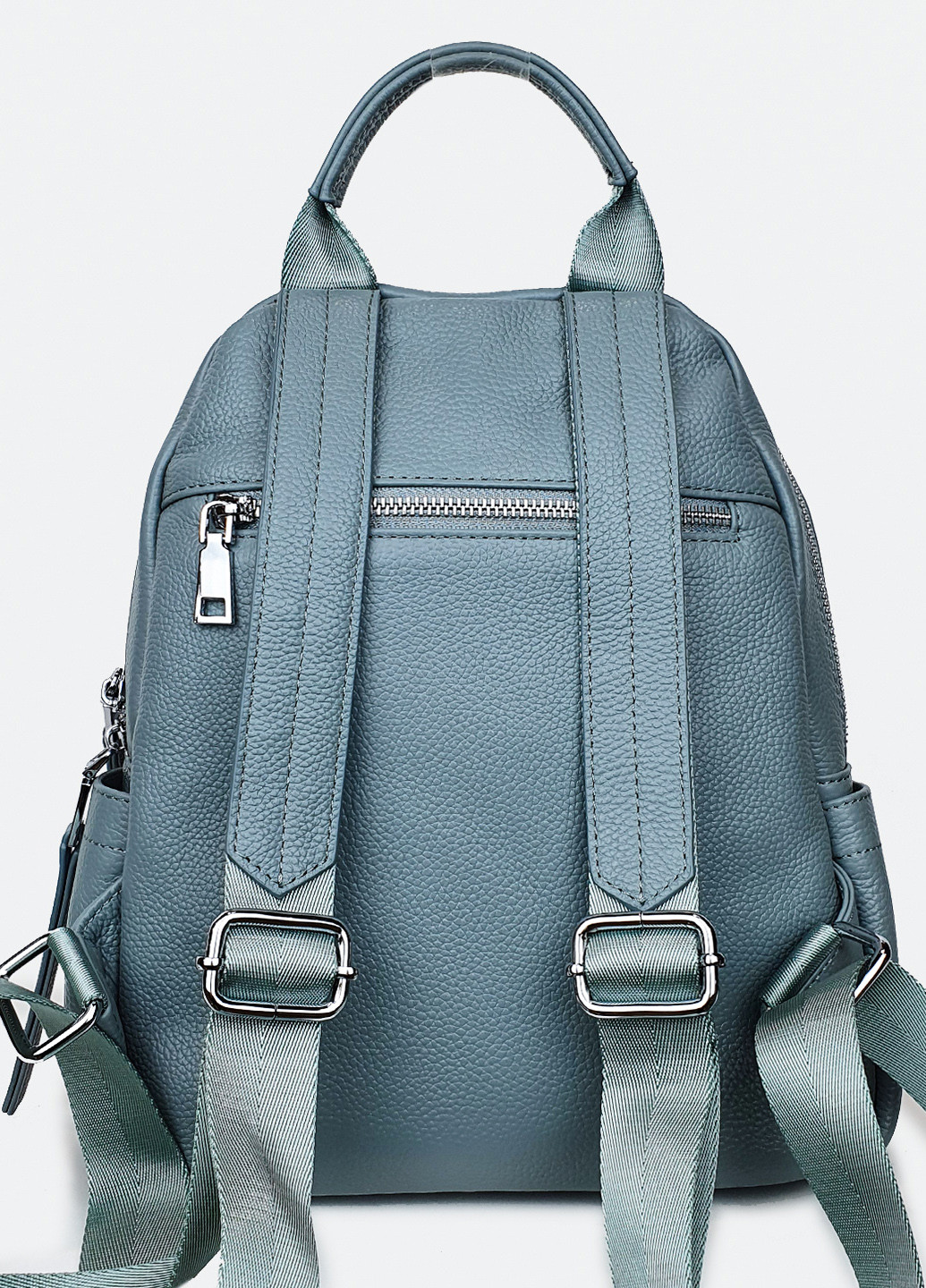 Сумка-рюкзак голубой городской женский кожаный,, Fashion 80891г (227461311)
