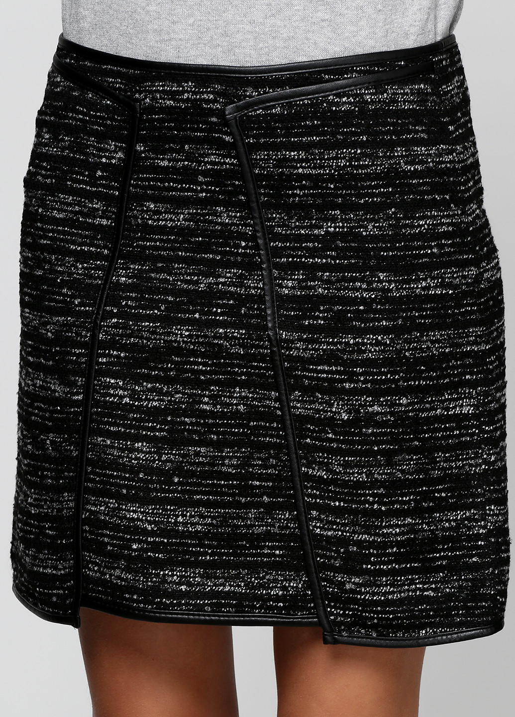 Черная кэжуал юбка Mexx мини