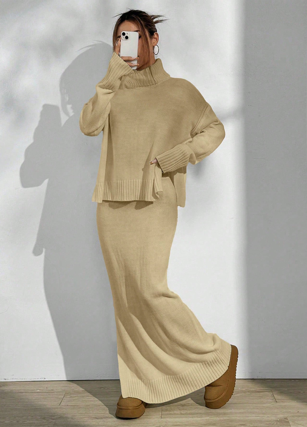 Костюм (свитер, юбка) SHEIN (365438214)