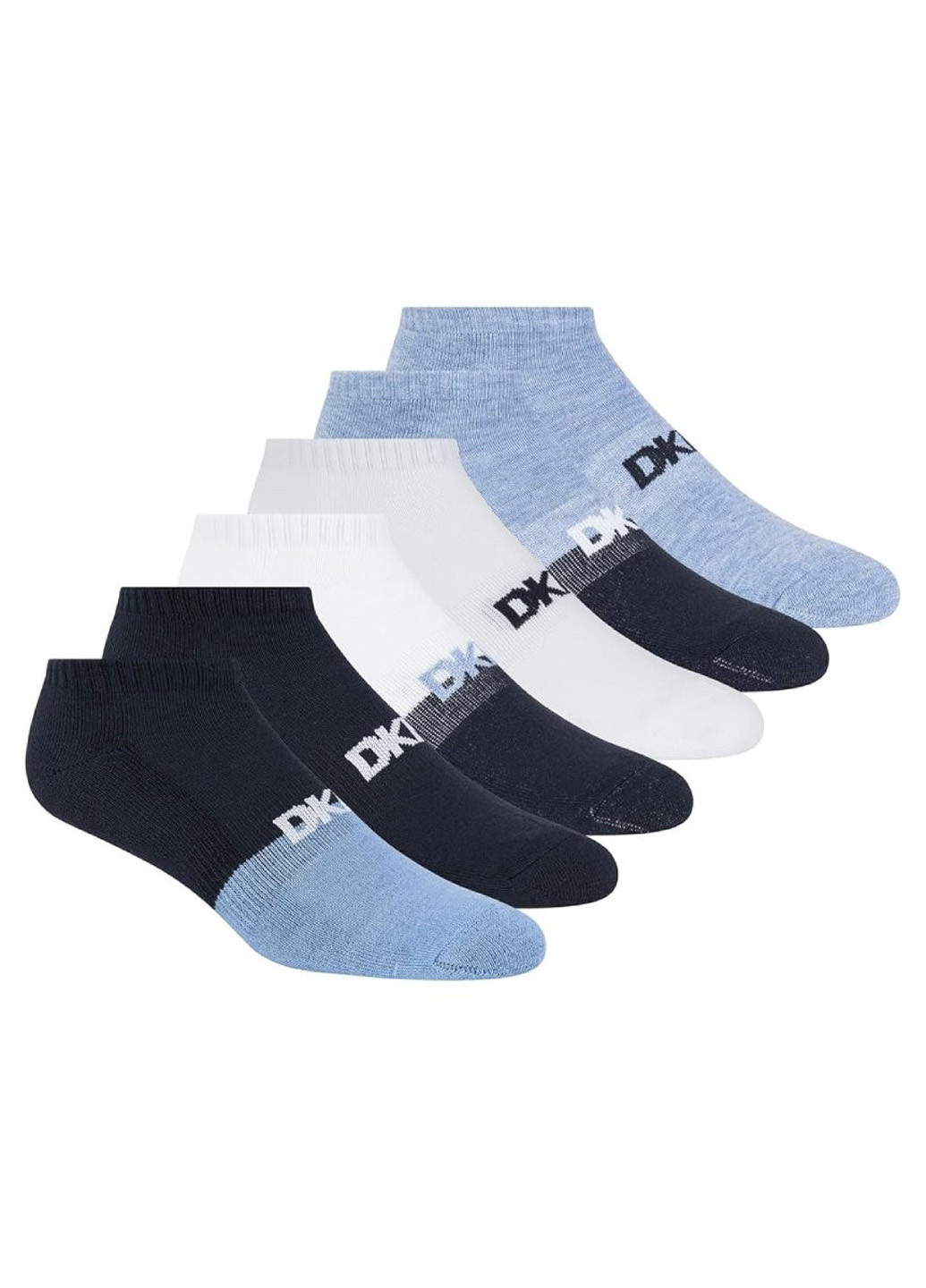 Комбіновані шкарпетки (6 пар) DKNY логотипи (364063128)