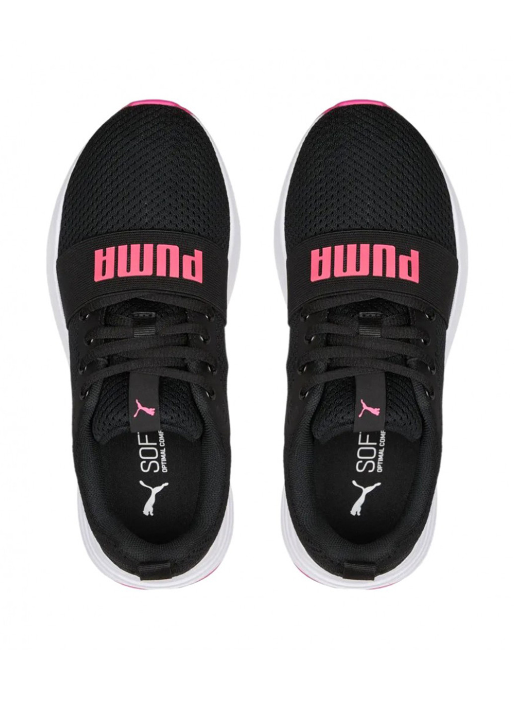 Черные всесезонные кроссовки Puma Wired Run Jr