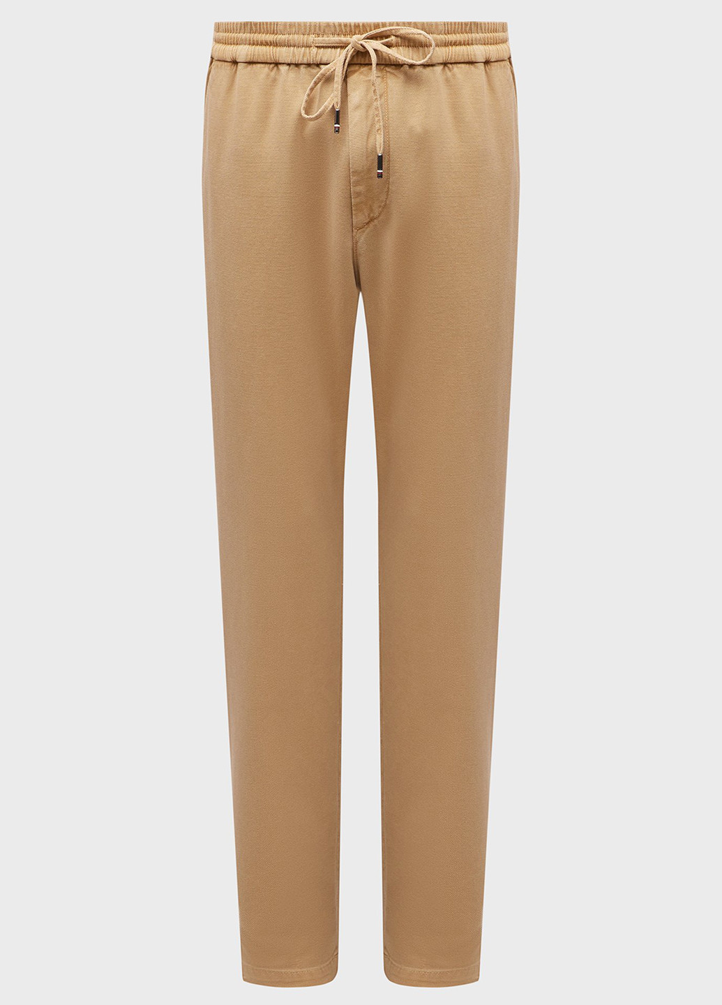 Бежевые кэжуал демисезонные зауженные брюки Tommy Hilfiger